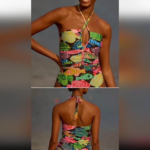 Farm Rio Fish Swimsuit - Picture 3 of 6